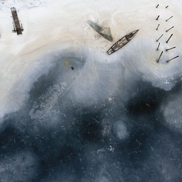 Artwork Title: The Baltic Sea Iced Over