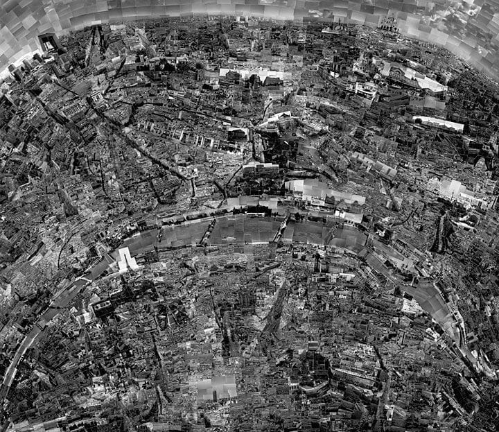 Artwork Title: Diorama Map, Paris