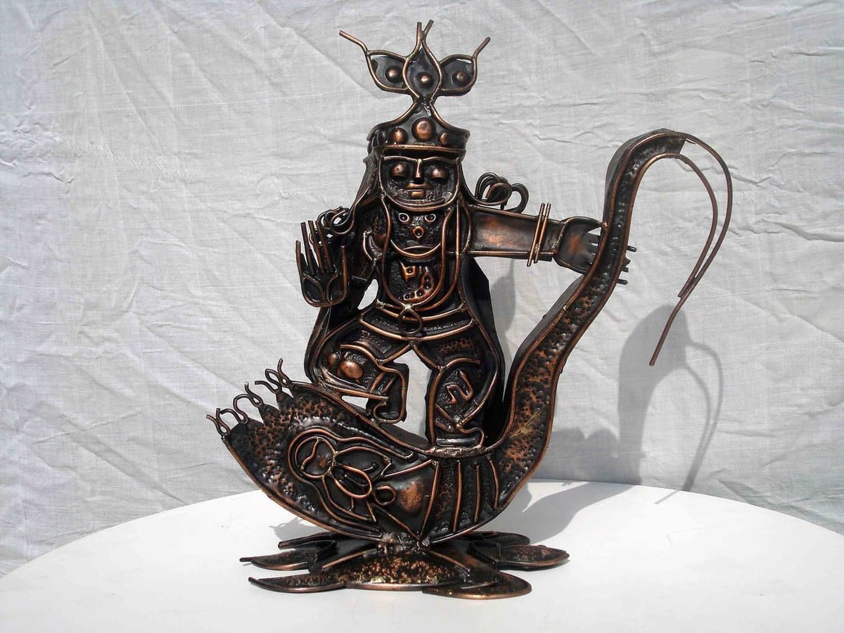 Artwork Title: Kalinga Narthana II (swagtham Krishna)