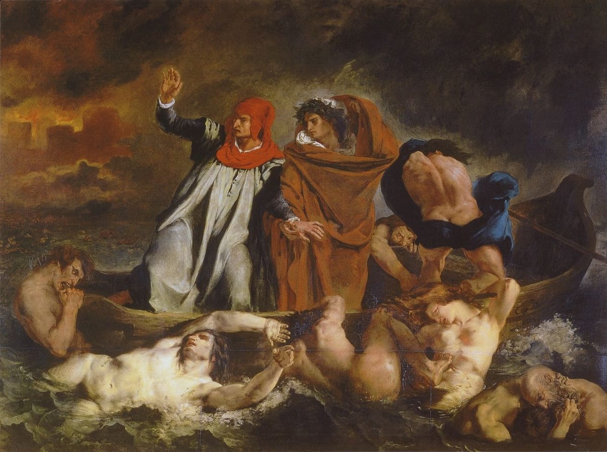 Artwork Title: The Barque of Dante