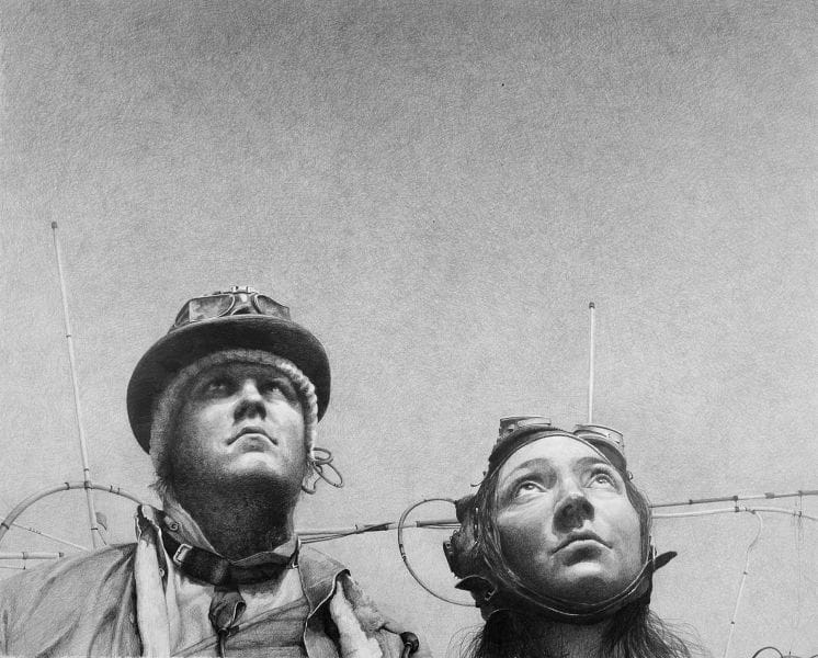 Artwork Title: All Work Stops When A Miner Is Blown Skyward