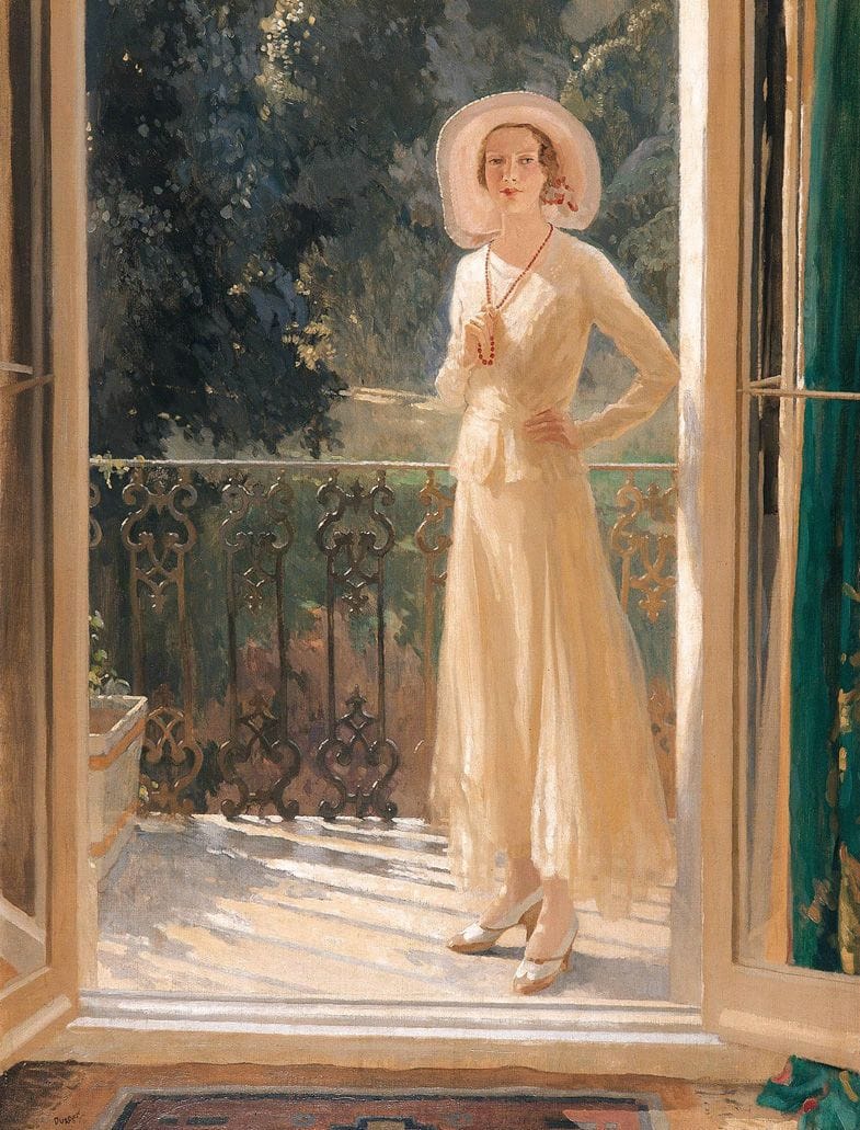 Artwork Title: On The Balcony