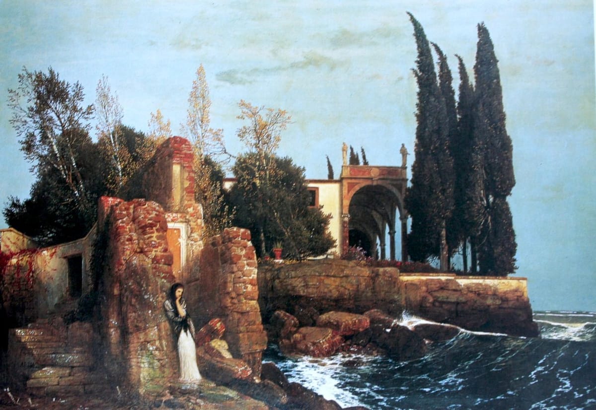 Artwork Title: Villa by the Sea