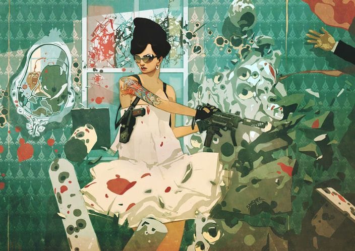 Artwork Title: Dressed To Kill