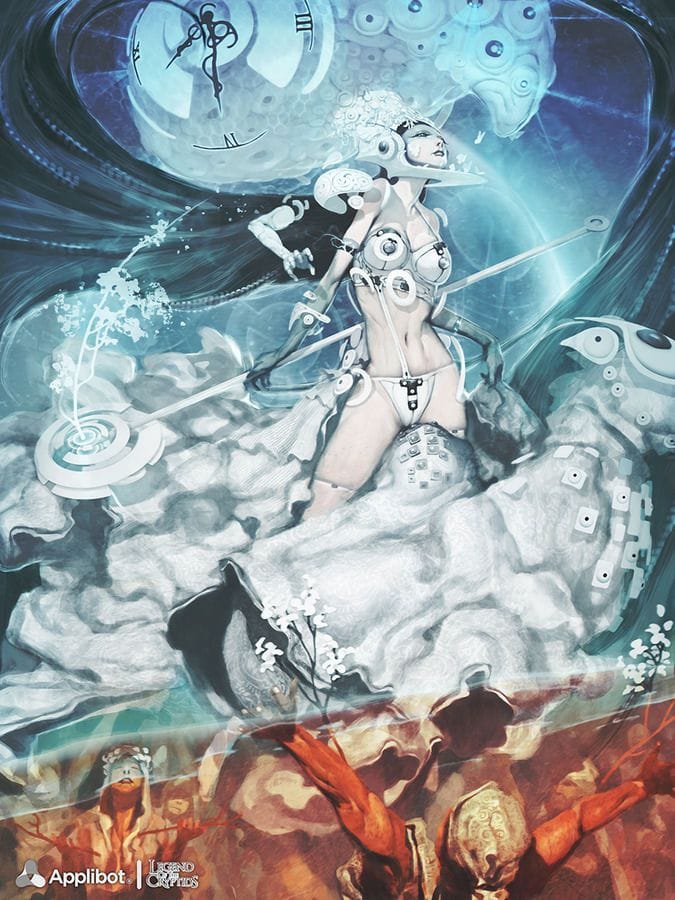 Artwork Title: Zita, Dimension Warper - Regular Version