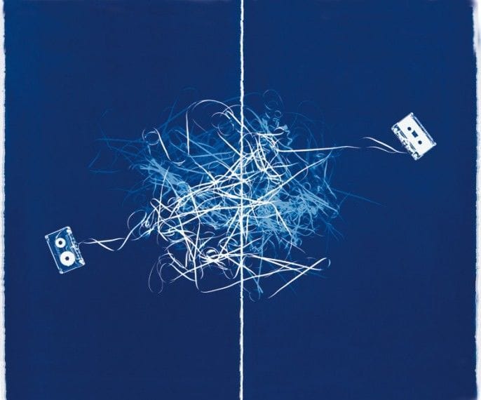 Artwork Title: Mashup (diptych With Two Cassettes)