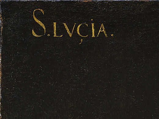 Artwork Title: Saint Lucy