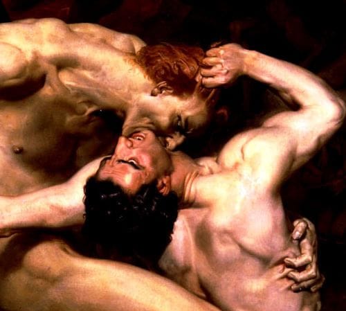 Artwork Title: Dante and Virgil