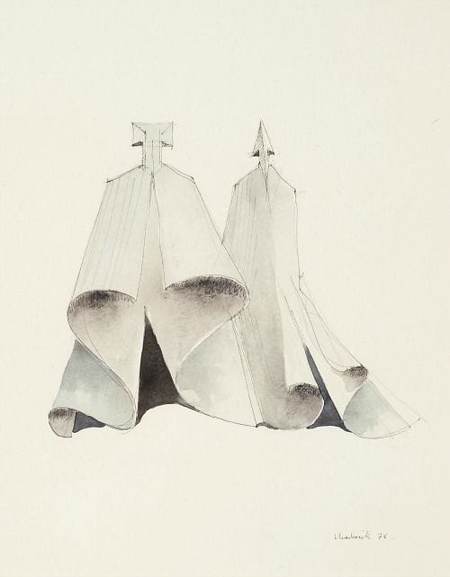 Artwork Title: Standing figures