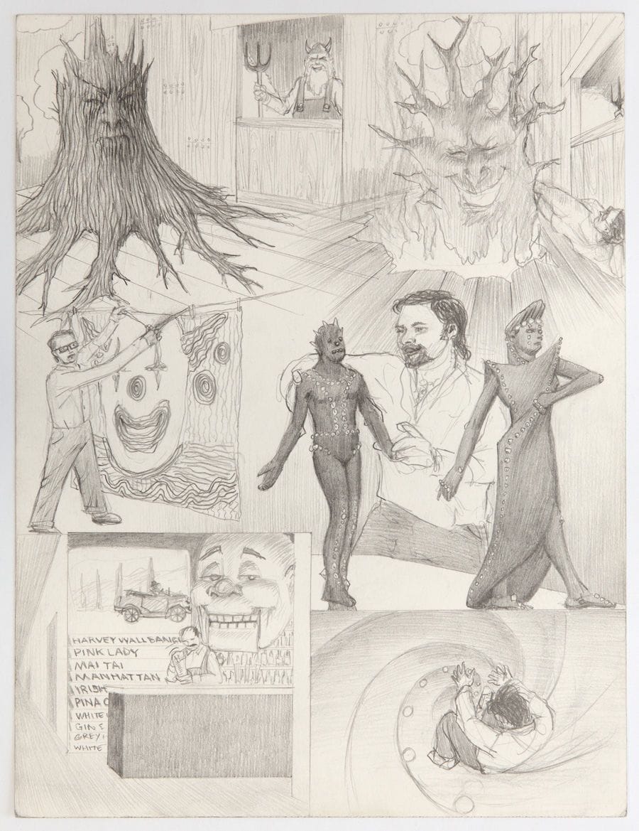 Artwork Title: Dream Drawing