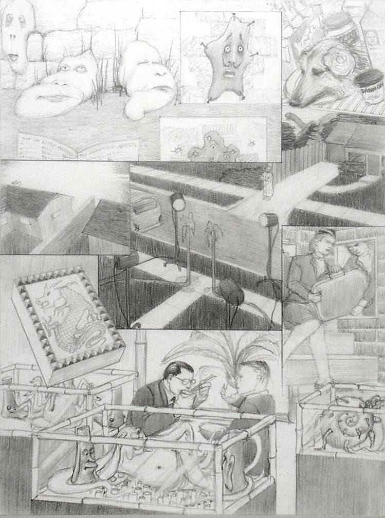 Artwork Title: Dream Drawing