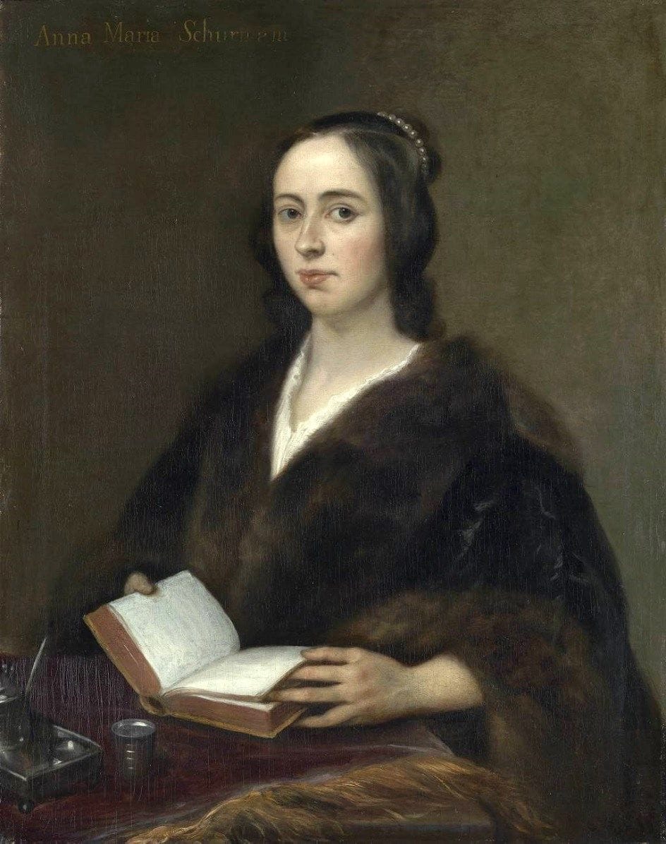 Artwork Title: Anna Maria van Schurman