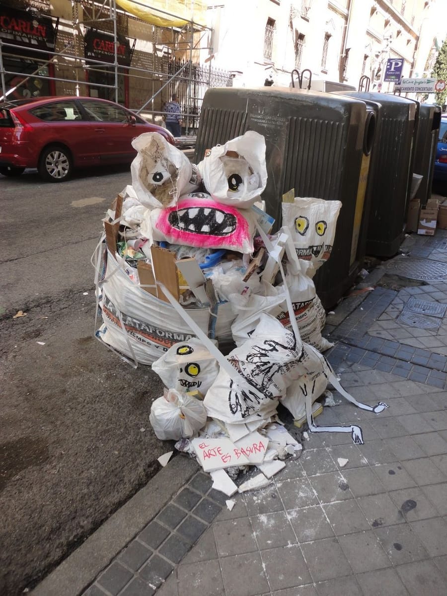 Artwork Title: Art Is Trash