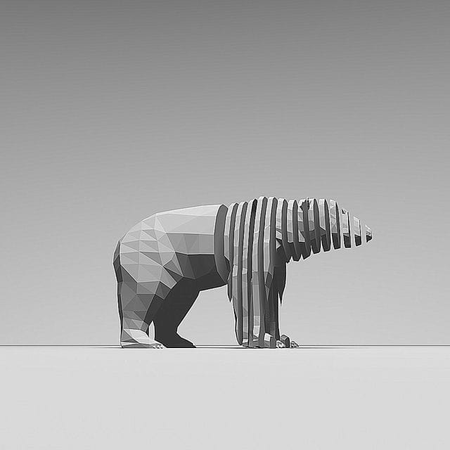 Artwork Title: Sliced Bear