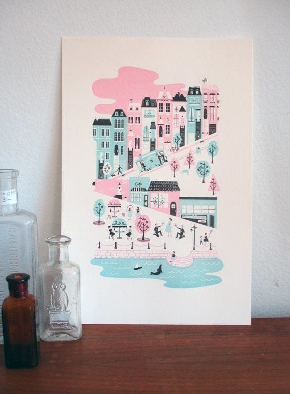 Artwork Title: San Francisco Letterpress