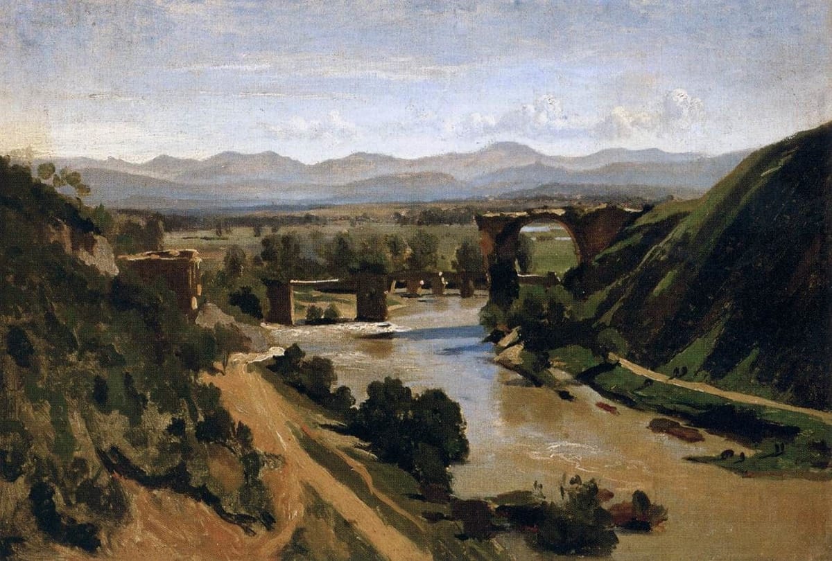 Artwork Title: The Bridge at Narni