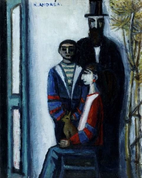 Artwork Title: Joodse Man Met Kinderen
