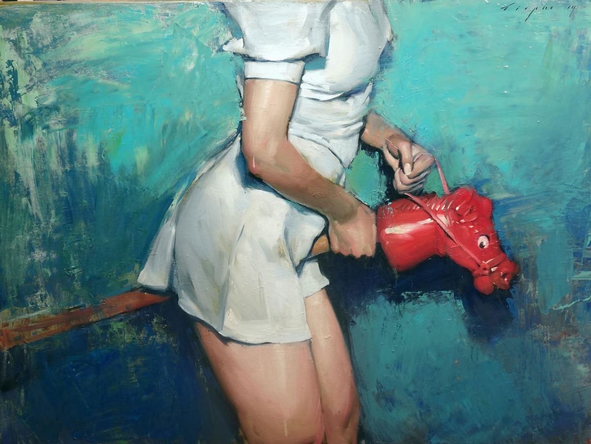 Artwork Title: Red Rocker
