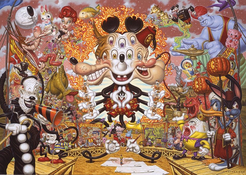Artwork Title: The Spectre Of Cartoon Appeal