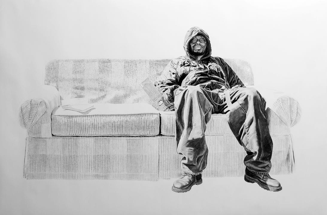 Artwork Title: Jason on the couch