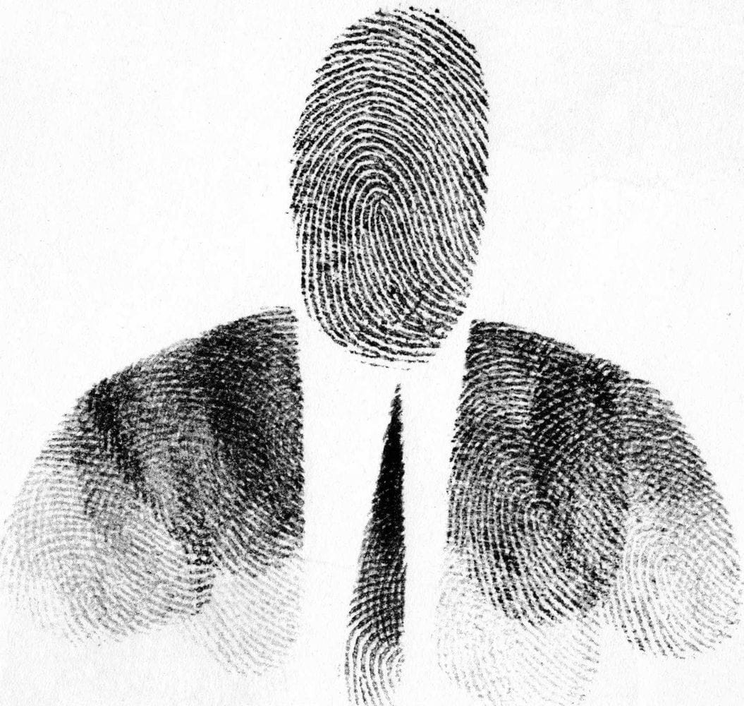 Artwork Title: Fingerprint Man