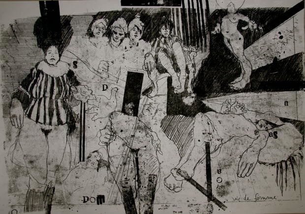Artwork Title: Hommage à Felicien Rops