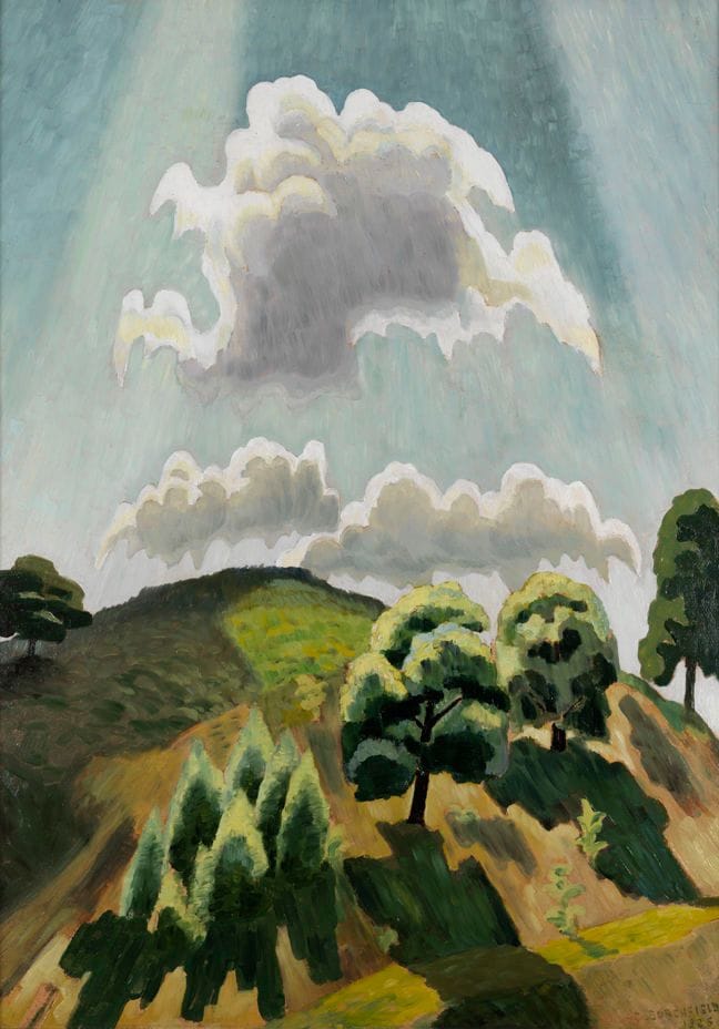 Artwork Title: Hill Top at High Noon