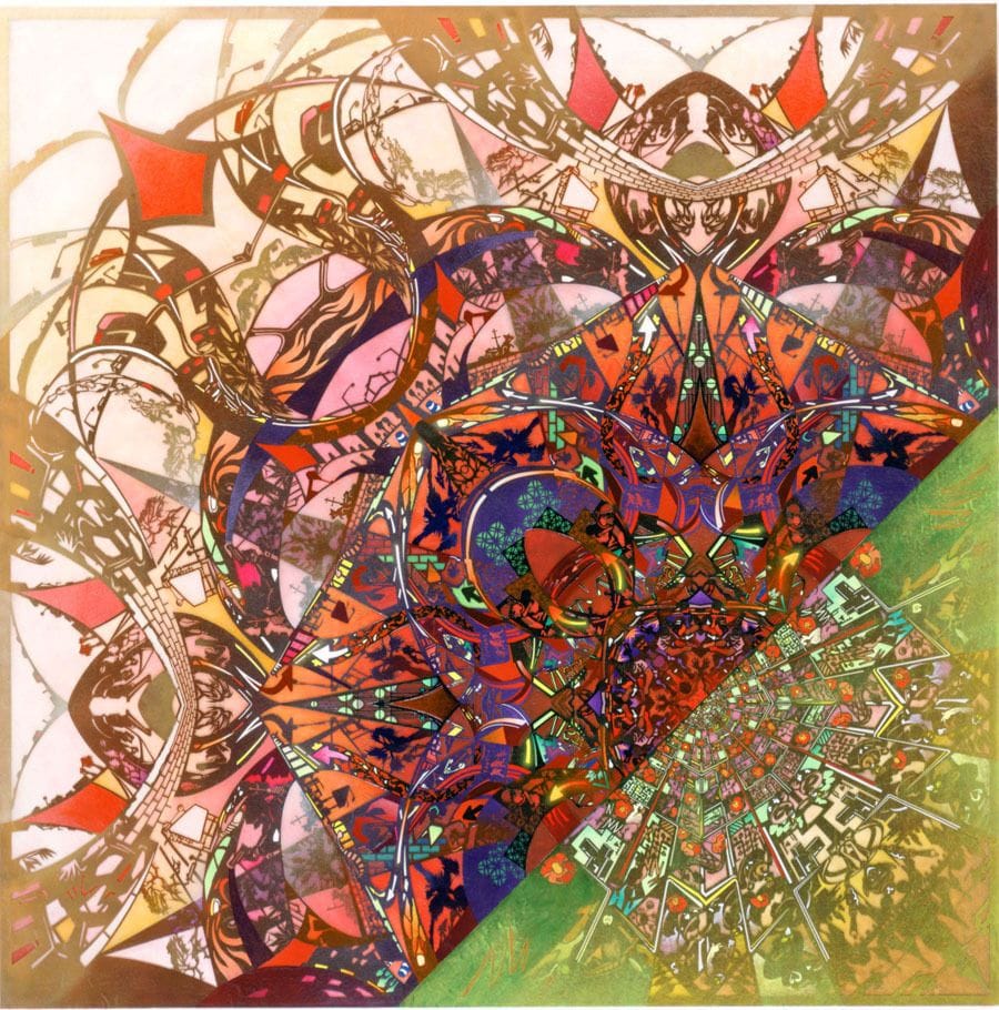 Artwork Title: The Bloody Sun of Fantastic L.A.