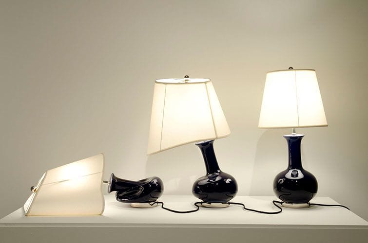 Artwork Title: Blue Lamps