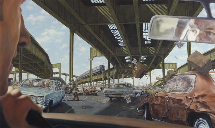 Artwork Title: 1971 Pontiac Lemans Hardtop Sedan (the French Connection)