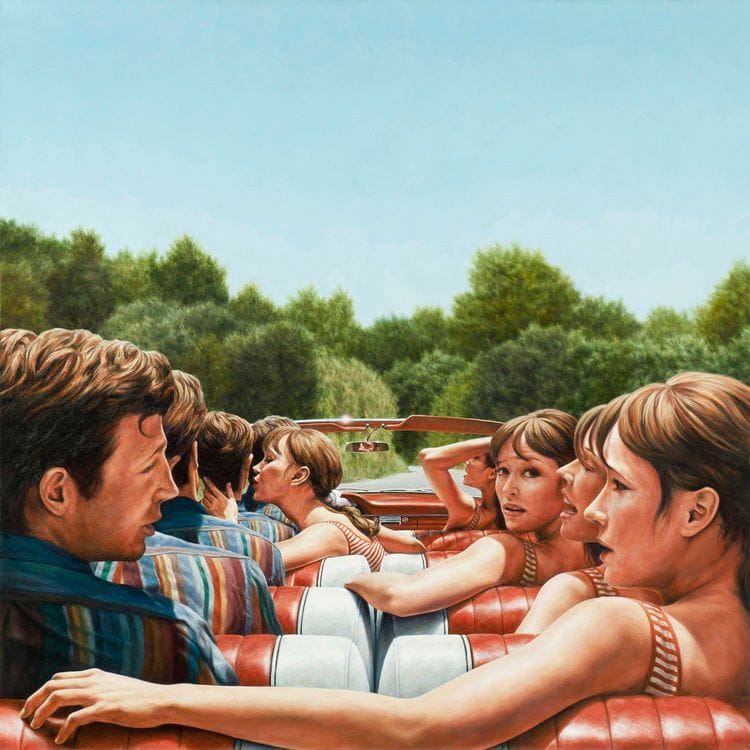 Artwork Title: 1961 Ford Galaxie 500 Sunliner (perrot Le Fou)