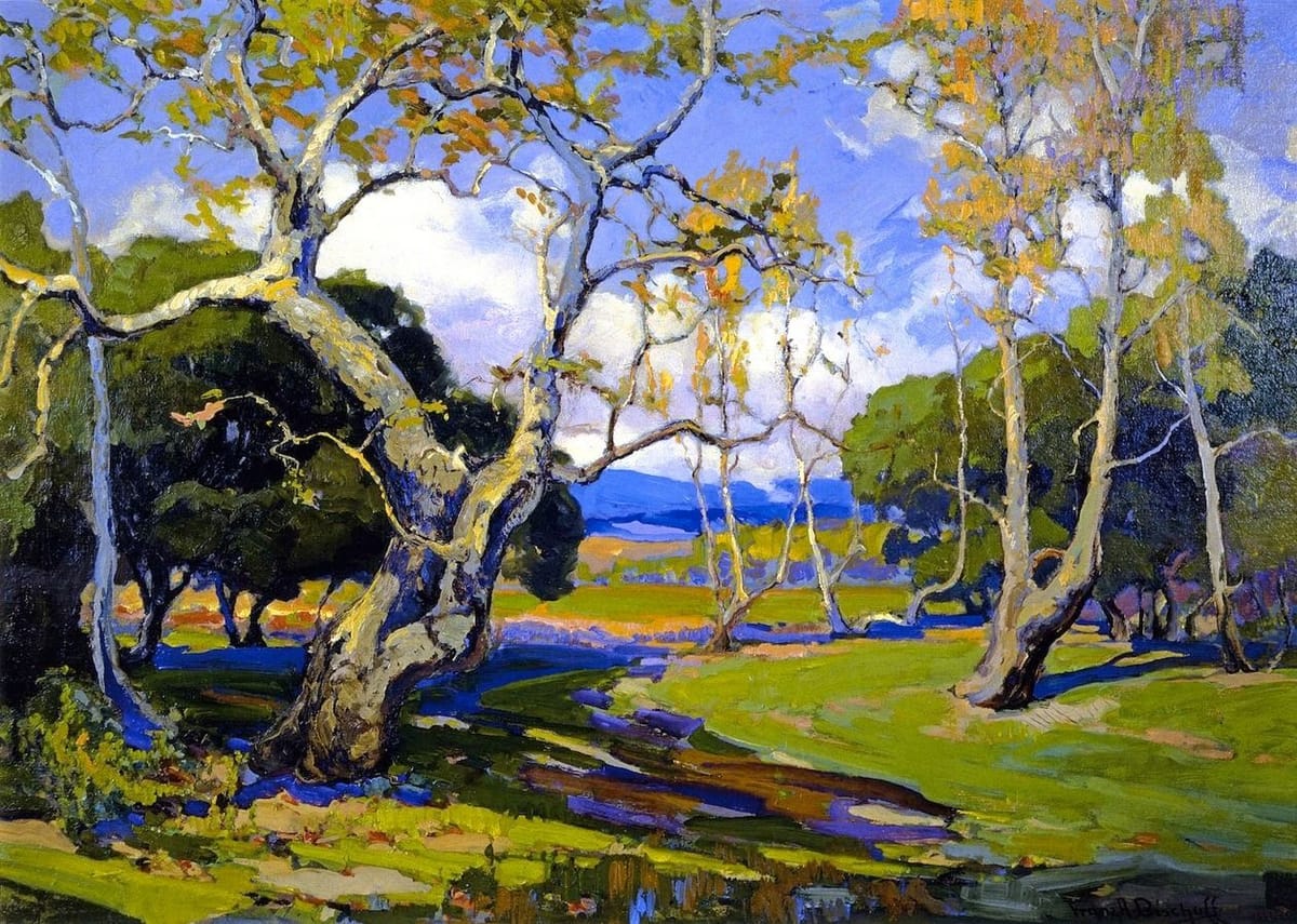 Artwork Title: A California Woodland
