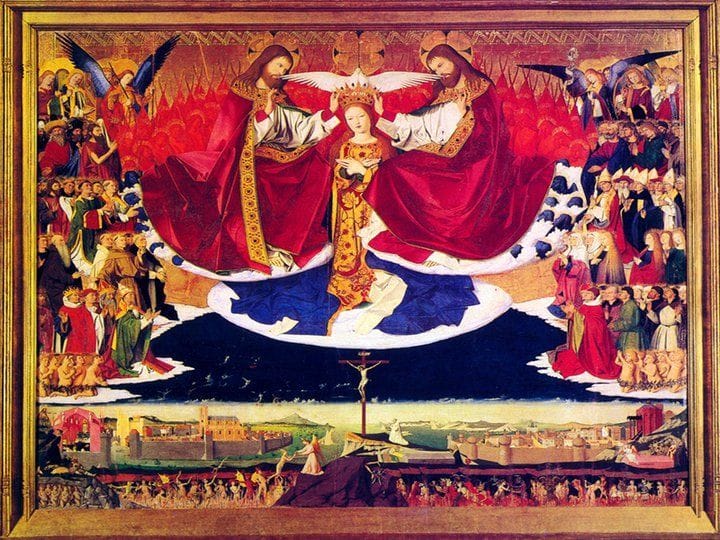 Artwork Title: Le Couronnement De La Vierge