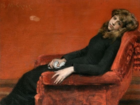 Artwork Title: Portrait (later titled The Young Orphan (An Idle Moment)