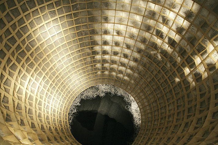 Artwork Title: Meridian (detail, From Above)