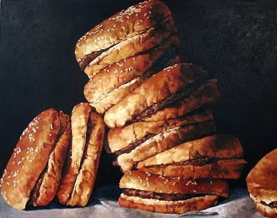 Artwork Title: Hamburgers