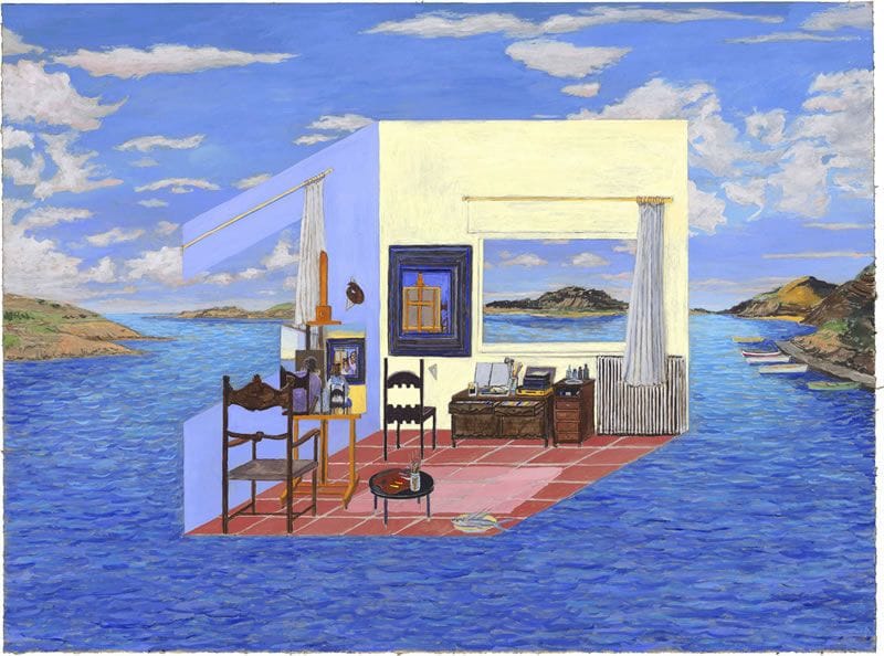Artwork Title: DALI'S STUDIO (Cadaques,)