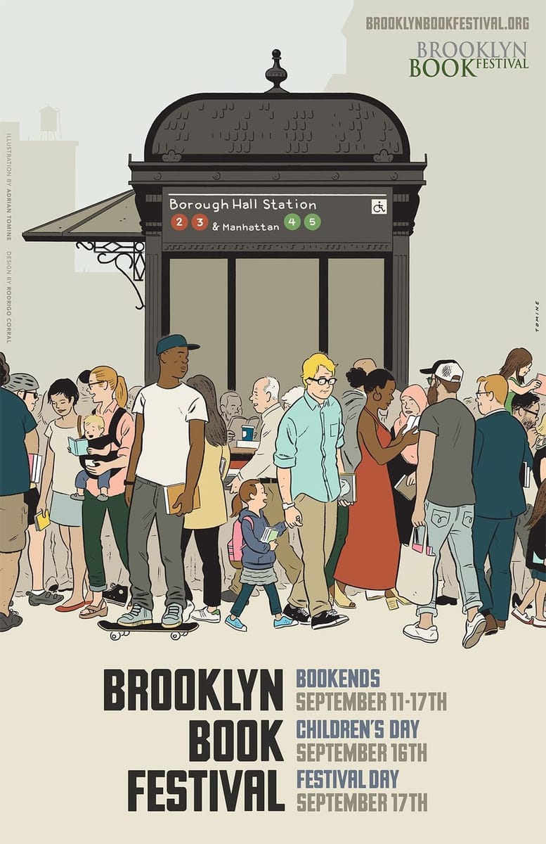 Artwork Title: Brooklyn Book Festival Poster