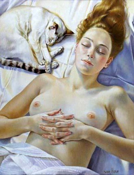 Artwork Title: La sieste ivoire
