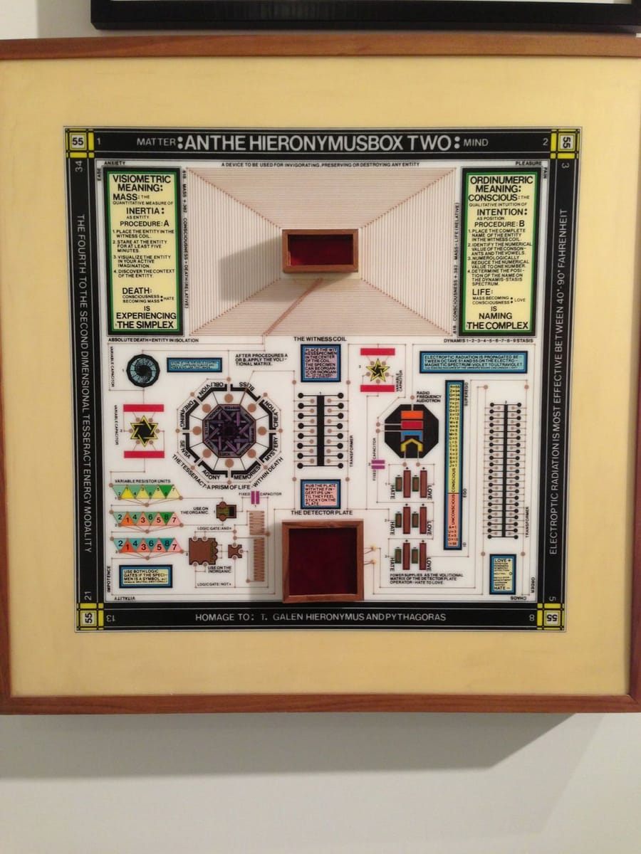 Artwork Title: The Hieronymous Box Two