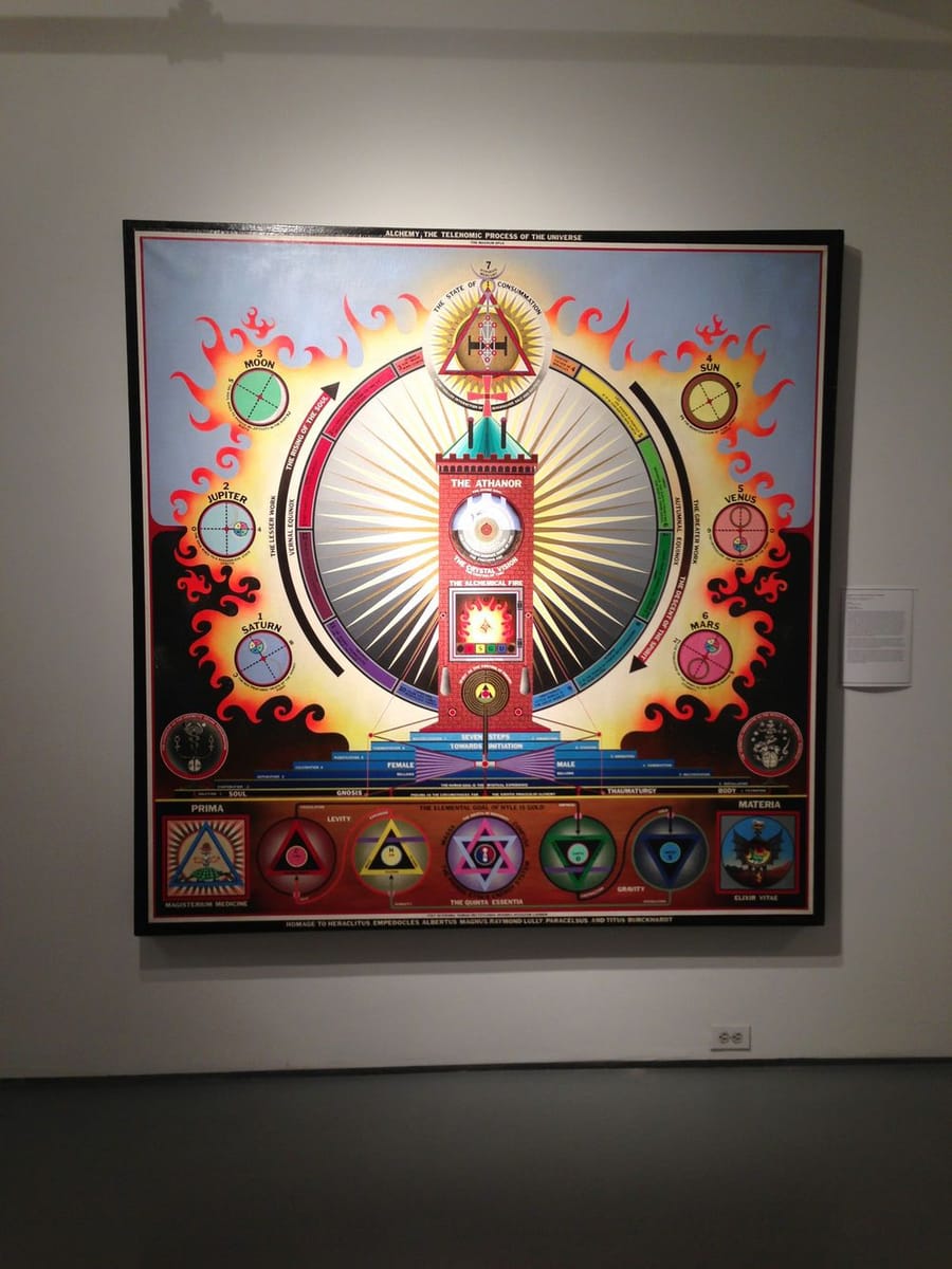 Artwork Title: Alchemy, The Telenomic Process Of The Universe