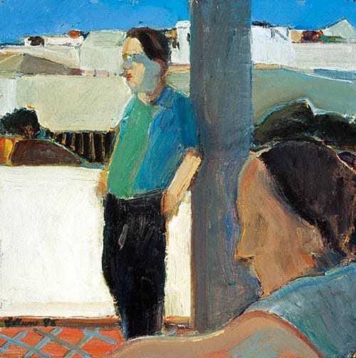 Artwork Title: Henry Villierme, A Quiet Moment