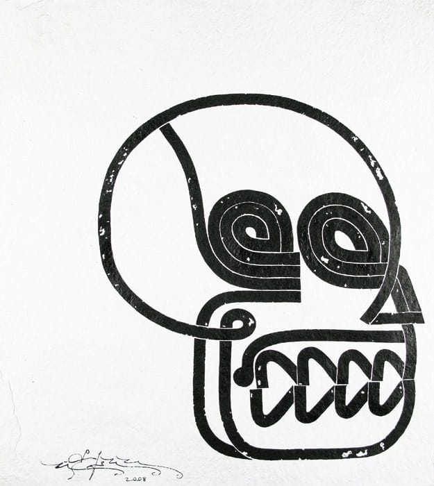 Artwork Title: Phrenology Viii
