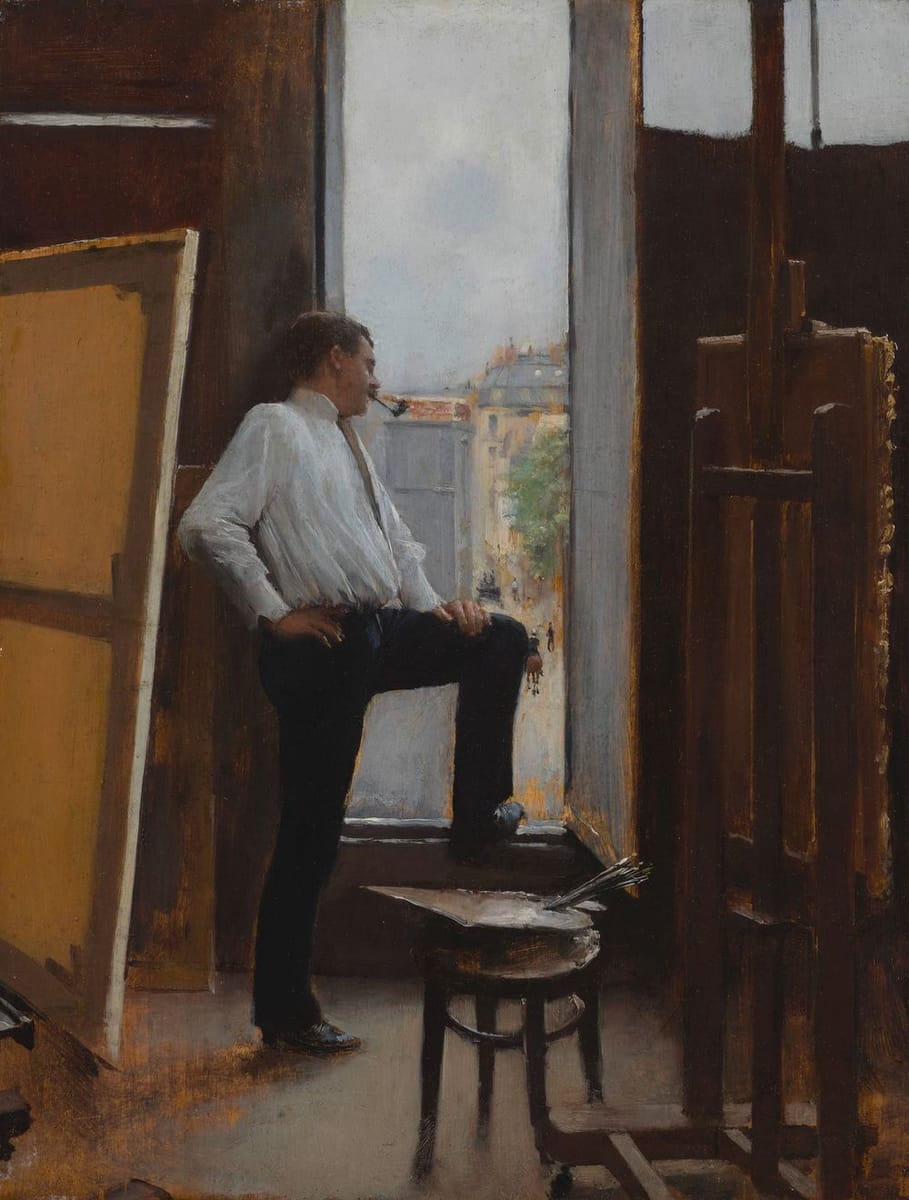 Artwork Title: In the Studio