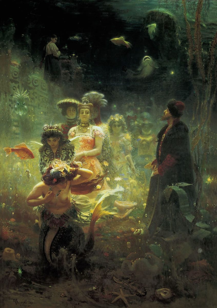 Artwork Title: Sadko in the Underwater Kingdom
