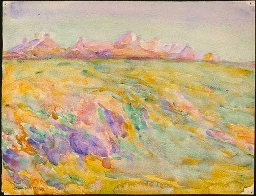 Artwork Title: Landscape With Houses