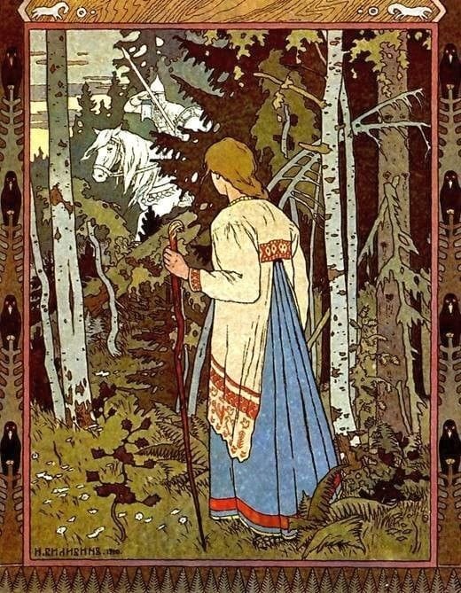 Artwork Title: Vasilisa and the White Rider