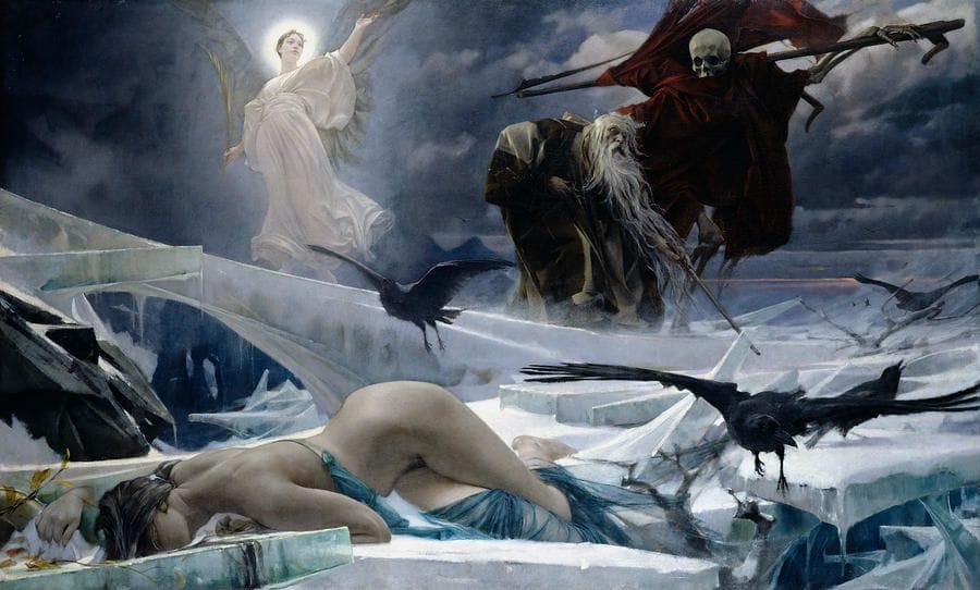 Artwork Title: Ahasuerus at the End of the World