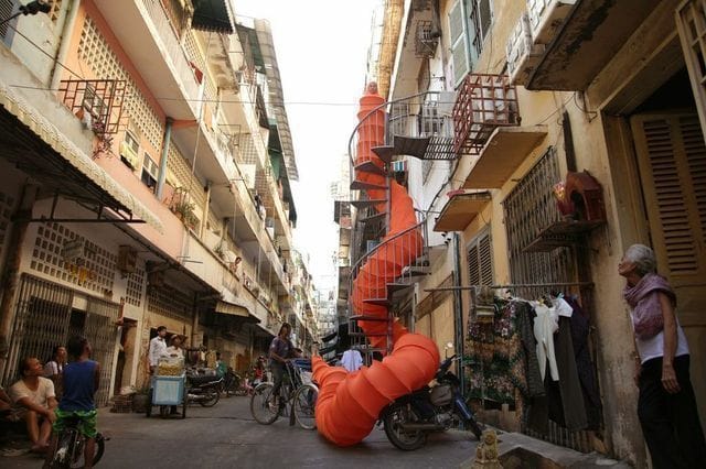 Artwork Title: Spiral Alley
