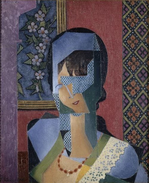 Artwork Title: Woman In Lace